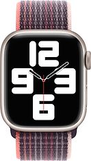 Apple Watch 41 mm mustaherukan­värinen Sport Loop -ranneke (MPL63), kuva 2