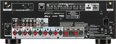 Denon AVR-X2800H 7.2 AV-viritinvahvistin, musta, kuva 2