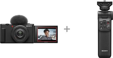 Sony ZV-1F -VLOG-kamera + kuvauskahva, kuva 2