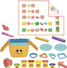 PLAY-DOH Picnic Shapes Starter Set -muovailuvahasetti, kuva 6