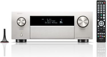 Denon AVC-X4800H 9.4 AV-vahvistin, hopea