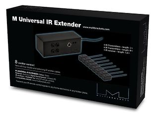 Multibrackets Universal IR Extender infrapunajatkaja, musta, kuva 3