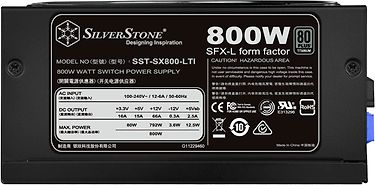 SilverStone SX800 Titanium SFX-L -virtalähde, kuva 5