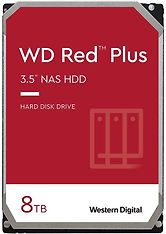 WD Red Plus 8 Tt NAS SATA-III 128 Mt 3,5" kovalevy