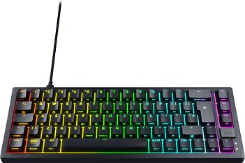 Xtrfy K5V2 RGB Compact 65% -mekaaninen pelinäppäimistö, musta, kuva 2