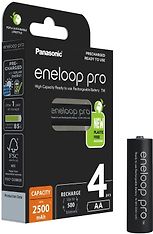 Panasonic Eneloop Pro AA 2500 mAh -akkuparisto, 4 kpl paketti, kuva 2