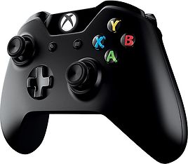 Microsoft langaton Xbox-ohjain + Windows-kaapeli -peliohjainpaketti, musta, PC / Xbox One, kuva 3