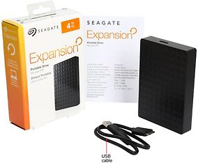 Seagate Expansion Portable 4 Tt -ulkoinen USB 3.0 -kovalevy, kuva 2