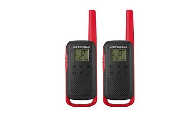 Motorola TALKABOUT T62 - radiopuhelin, punainen, pari