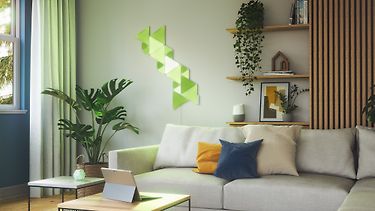 Nanoleaf Shapes Triangles Starter Kit -aloituspakkaus, 9 osaa, kuva 4