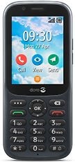 Doro 731X 4G -peruspuhelin Dual-SIM, musta