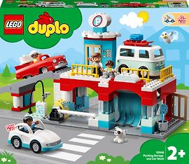 LEGO DUPLO Town 10948 - Pysäköintitalo ja autopesula