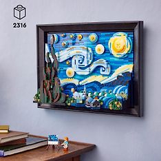LEGO Ideas 21333 - Vincent van Gogh – Tähtikirkas yö, kuva 3