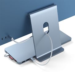 Satechi USB-C Slim Dock for 24" iMac -telakka, sininen, kuva 10