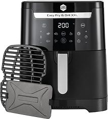 OBH Nordica Easy Fry & Grill XXL 2-in-1 -airfryer, musta, kuva 8