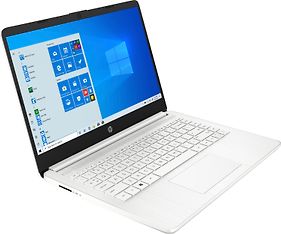 HP Laptop 14s-fq1004no 14" -kannettava, Win 11, Valkoinen (480S3EA), kuva 3