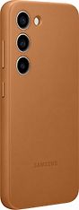 Samsung Galaxy S23 Leather Cover -suojakuori, ruskea, kuva 3