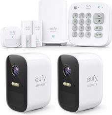 Anker eufy Home Alarm Kit -hälytysjärjestelmä, aloituspaketti kahdella eufyCam 2C -valvontakameralla