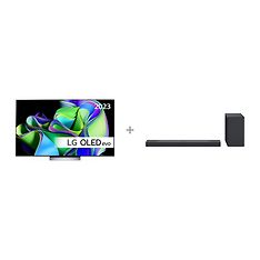 LG OLED C3 65" 4K OLED evo TV + LG SC9S 3.1.3 Dolby Atmos Soundbar -tuotepaketti, kuva 2