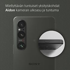 Sony Xperia 1 V 5G -puhelin, 256/12 Gt, hopea, kuva 19
