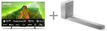 Philips PUS8108 55" 4K LED Ambilight TV + TAB8507 3.1 Dolby Atmos Soundbar -tuotepaketti