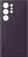 Samsung Galaxy S24 Ultra Standing Grip Case -suojakotelo, tummanvioletti, kuva 4