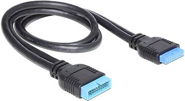 DeLOCK USB 3.0 19-pin IDC20 - IDC20 -jatkokaapeli, 45 cm