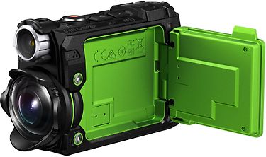 Olympus TOUGH TG-Tracker -iskunkestävä 4K-videokamera, vihreä, kuva 5