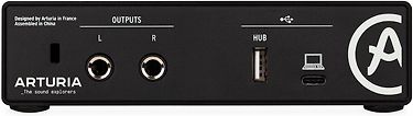 Arturia Minifuse 1 -äänikortti USB-C-väylään, musta, kuva 2