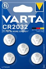 Varta CR2032 -paristo, 3 V, 5 kpl, lithium
