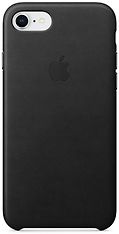 Apple iPhone SE / 8 / 7 -nahkakuori, musta, MQH92