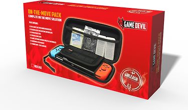 GameDevil On-The-Move Pack -suojalaukku, punainen, Switch