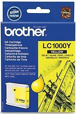 Brother LC-1000Y -mustekasetti, keltainen, kuva 2