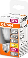 Osram Superstar LED-lamppu, E27, 2700 K, 470 lm, matta, kuva 3