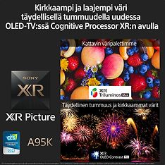 Sony XR-65A95K 65" 4K QD-OLED Google TV, kuva 30