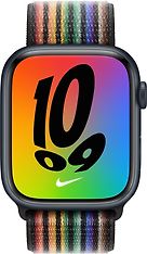 Apple Watch 45 mm Pride Edition Nike Sport Loop -ranneke (MN6N3)