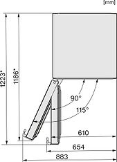 Miele KS 4783 ED -jääkaappi, valkoinen ja Miele FNS 4782 E -kaappipakastin, valkoinen, kuva 23