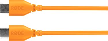 Rode SC22 kaapeli, USB-C - USB-C, 30 cm, oranssi, kuva 2