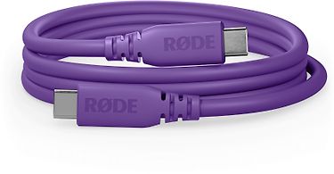 Rode SC27 SuperSpeed-kaapeli, USB-C - USB-C, 2m, violetti