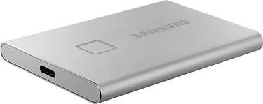 Samsung T7 Touch -ulkoinen SSD-levy, 2 Tt, hopea, kuva 6