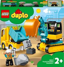 LEGO DUPLO Town 10931 - Kuorma-auto ja telakaivuri