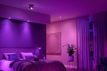 Philips Hue Centura -älyalasvalo, White and color ambiance, musta pyöreä kehys, kuva 8