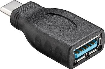 Goobay USB-A - USB-C 3.0 OTG -adapteri, musta, kuva 2