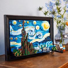 LEGO Ideas 21333 - Vincent van Gogh – Tähtikirkas yö, kuva 4