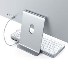 Satechi USB-C Slim Dock for 24" iMac -telakka, hopea, kuva 9