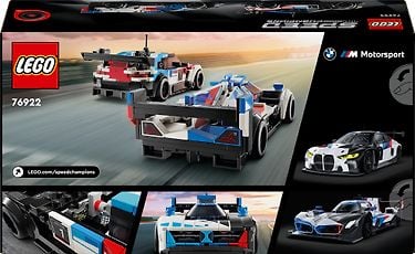 LEGO Speed Champions 76922  - BMW M4 GT3‑ ja BMW M Hybrid V8 ‑kilpa-autot, kuva 13