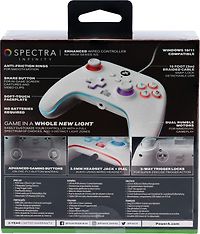 PowerA Spectra Infinity Enhanced Wired Controller -peliohjain, valkoinen, Xbox, kuva 14