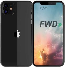 FWD: Apple iPhone 11 64 Gt -käytetty puhelin, musta (MHDA3), kuva 2