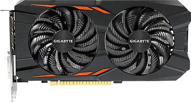 Gigabyte GeForce GTX 1050Ti GV-N105TWF2OC-4GD 4096 Mt -näytönohjain PCI-e-väylään, kuva 3
