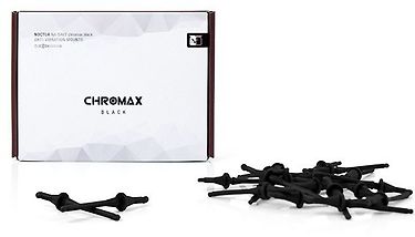 Noctua NA-SAV2 Chromax Anti Vibrations Mounts -kiinnikesarja tuulettimille, musta